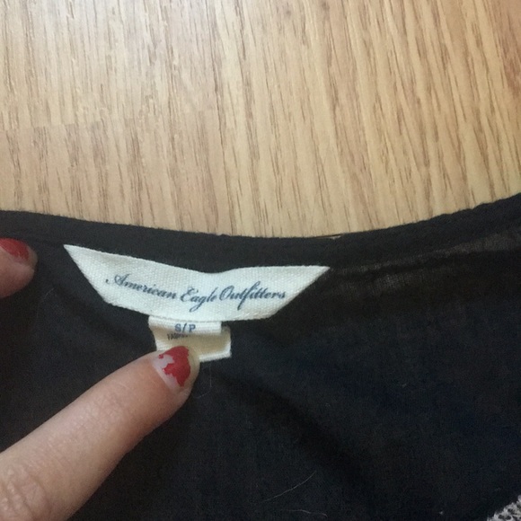 American Eagle tribal print blouse - Picture 2 of 2